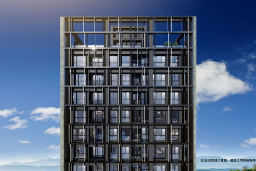 銷售中嘉潤一御，採「大面寬」、「大開窗」，建築重視「陽光、空氣、水」。